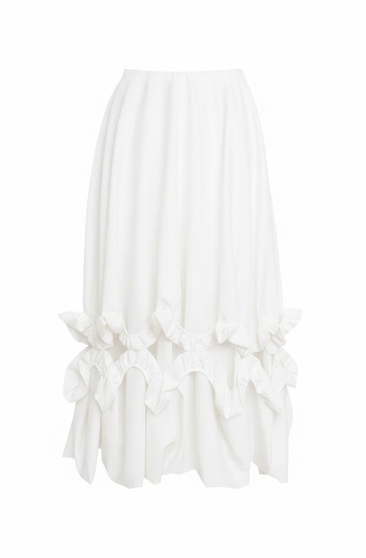 Chandelier shirt made in 100% cotton in UK with ruffles by Cunnington Sanderson