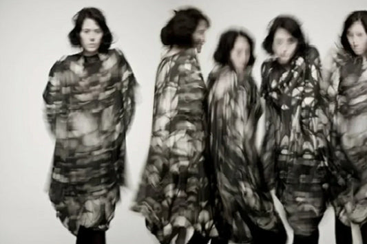 Cunnington & Sanderson Mourning Weeds collection at Milan Fashion Week, photographed by Rafael Kroetz