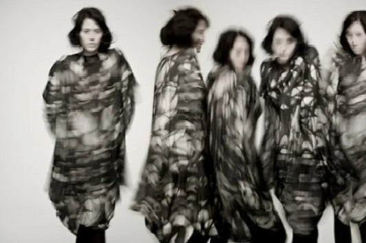 Cunnington & Sanderson Mourning Weeds collection at Milan Fashion Week, photographed by Rafael Kroetz