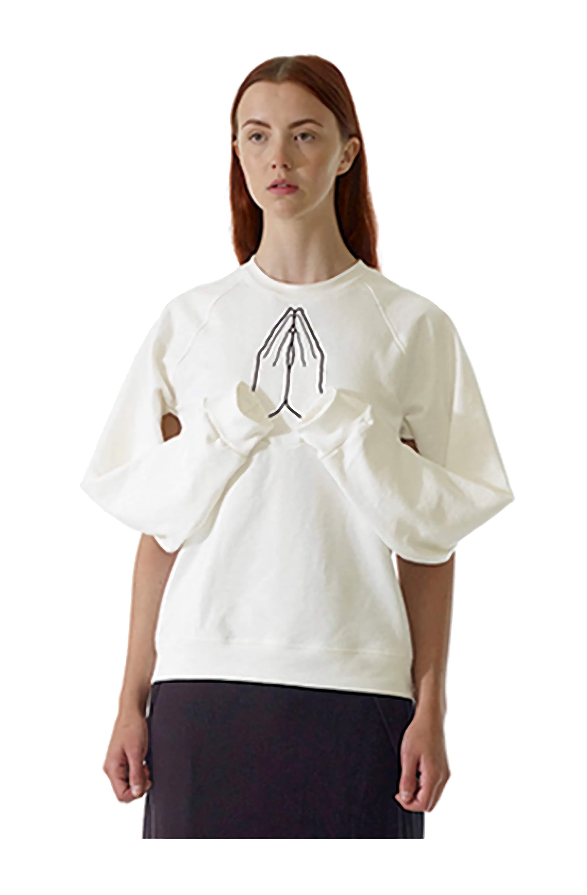 Playful and storytelling hope sweater lovingly made in organic cotton