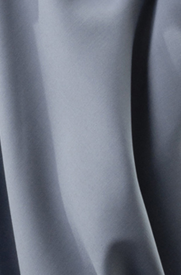 locally sourced grey wool trevira suiting from yorkshire with high quality beautiful drape