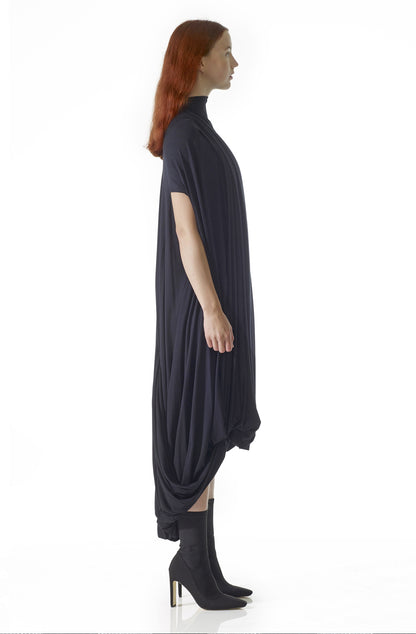Hail mary zero waste luxury dress made in one-size-fits-all