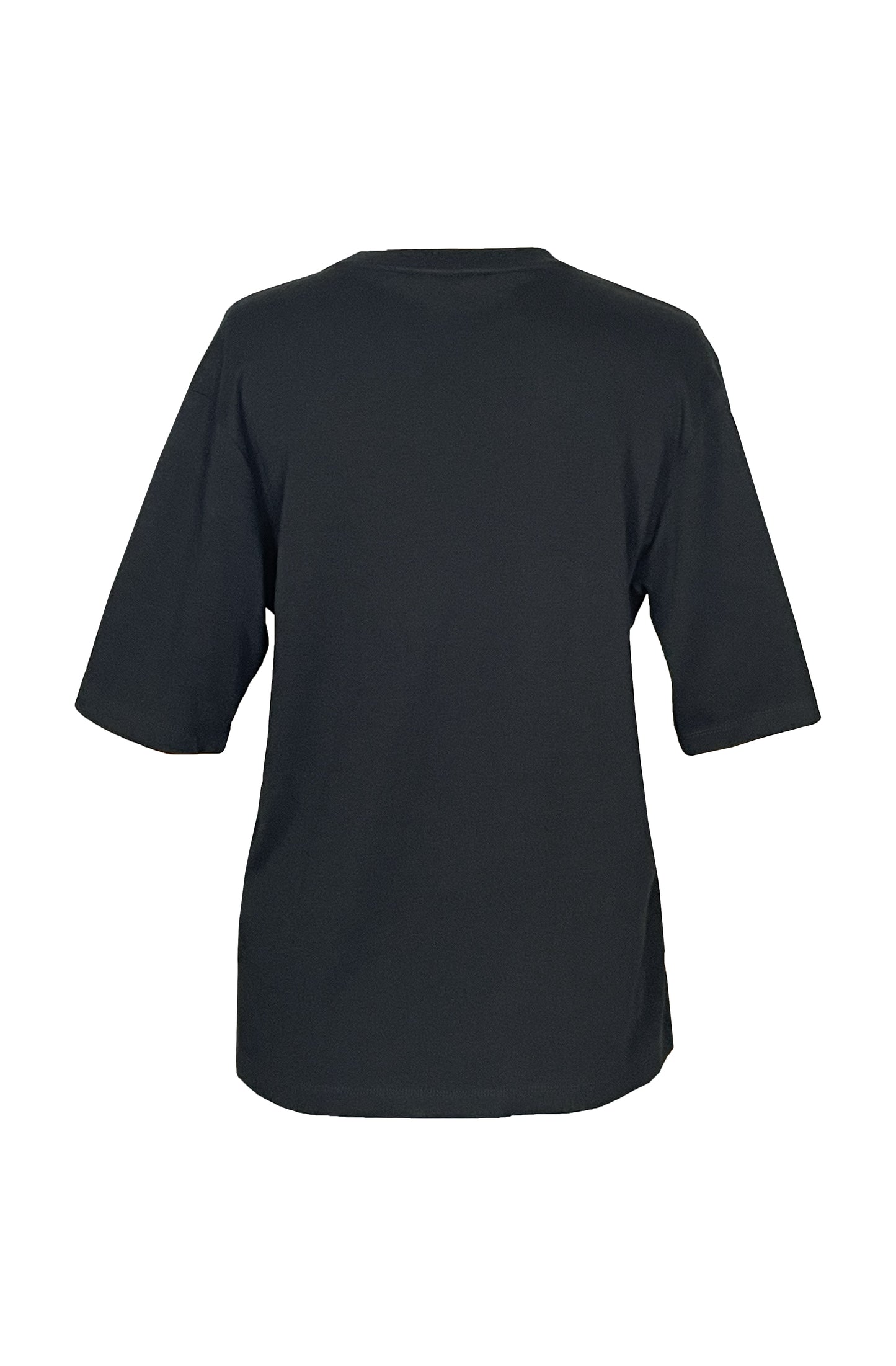 Lovely gathered heart t-shirt top, sustainable slow fashion at its best