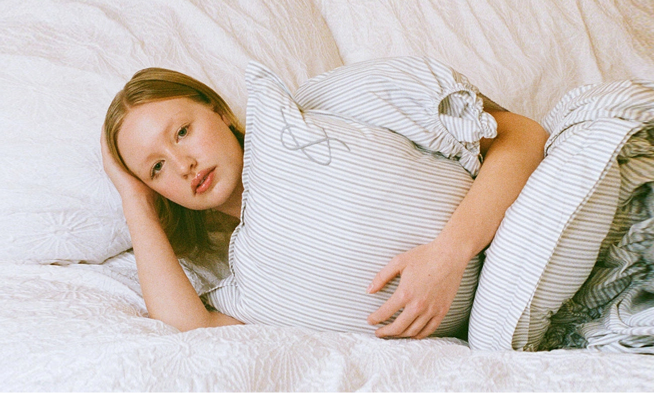 Pillow top by Cunnington & Sanderson before world wide viral trend pillow challenge