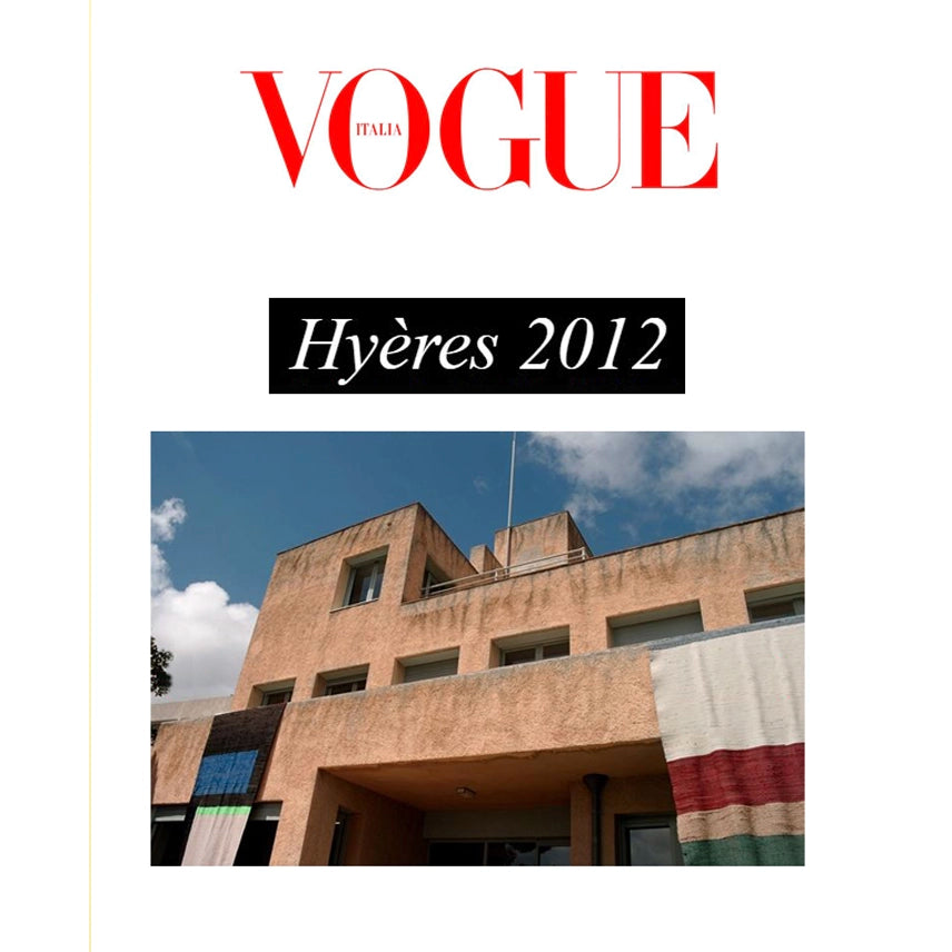 Vogue Italia magazine featuring Cunnington & Sanderson exhibition Pianola Garden at Villa Noaiiles Hyères, 2012